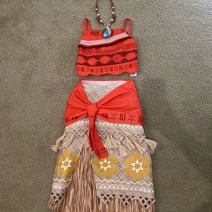 Disney store Moana costume